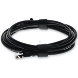 AddOn ADD-2FCAT5E-BK 2ft RJ-45 (Male) to RJ-45 (Male) Straight Black Cat5e UTP PVC Copper Patch Cable