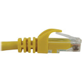 Tripp Lite N261-005-YW Cat6a 10G Snagless Molded UTP Ethernet Cable (RJ45 M/M), PoE, Yellow, 5 ft. (1.5 m)