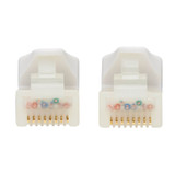 Tripp Lite N261AB-020-WH Safe-IT Cat6a 10G Snagless Antibacterial UTP Ethernet Cable (RJ45 M/M) PoE White 20 ft. (6.09 m)