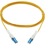 Tripp Lite N381C-03M 400G Duplex Singlemode 9/125 OS2 Fiber Optic Cable (CS-UPC/CS-UPC) Round LSZH Jacket Yellow 3 m