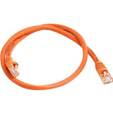 Monoprice 3422 Cat6 24AWG UTP Ethernet Network Patch Cable, 2ft Orange
