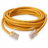 AddOn ADD-3FCAT6NB-YW 3ft RJ-45 (Male) to RJ-45 (Male) Yellow Cat6 UTP PVC Copper Patch Cable