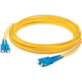 AddOn ADD-SC-SC-8M9SMF 8m SC (Male) to SC (Male) Yellow OS2 Duplex Fiber OFNR (Riser-Rated) Patch Cable