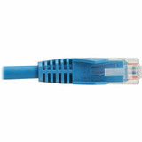 Tripp Lite N201L-05M-BL Cat6 Gigabit Snagless Molded UTP Ethernet Cable (RJ45 M/M) PoE LSZH Blue 5 m (16.4 ft.)