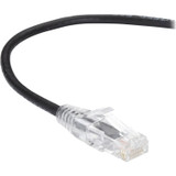 Black Box C6PC28-BK-10 Slim-Net Cat.6 UTP Patch Network Cable