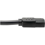 Tripp Lite Computer Power Cord NEMA 5-15P to C13 Heavy-Duty 15A 125V 14 AWG 10 ft. (3.05 m) Black