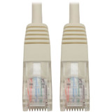 Tripp Lite N002-003-WH Cat5e 350 MHz Molded (UTP) Ethernet Cable (RJ45 M/M) PoE White 3 ft. (0.91 m)