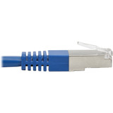 Tripp Lite N105-015-BL Cat5e 350 MHz Molded Shielded (STP) Ethernet Cable (RJ45 M/M) PoE Blue 15 ft. (4.57 m)