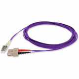 AddOn ADD-SC-LC-10M6MMF-PE 10m SC (Male) to LC (Male) Purple OM1 Duplex PVC Fiber Patch Cable
