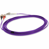 AddOn ADD-SC-LC-10M6MMF-PE 10m SC (Male) to LC (Male) Purple OM1 Duplex PVC Fiber Patch Cable