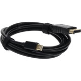 AddOn MINIDP2DPMM3 3ft (1m) Mini-DisplayPort Male to DisplayPort Male Black Adapter Cable