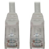 Tripp Lite N261-005-WH Cat6a 10G Snagless Molded UTP Ethernet Cable (RJ45 M/M), PoE, White, 5 ft. (1.5 m)