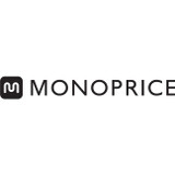 Monoprice 601415 15ft Cloth Series 1/4 inch TS Male 20AWG Instrument Cable - Black & Gold