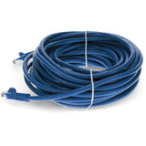 AddOn ADD-30FCAT6-BE 30ft RJ-45 (Male) to RJ-45 (Male) Straight Blue Cat6 UTP PVC Copper Patch Cable