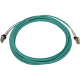 Tripp Lite N820X-07M 400G Multimode 50/125 OM3 Switchable Fiber Optic Cable (Duplex LC-PC M/M) LSZH Aqua 7 m (23 ft.)