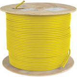 Tripp Lite N022-01K-YW Cat5e 350 MHz Solid Core (UTP) PVC Bulk Ethernet Cable Yellow 1000 ft. (304.8 m) TAA