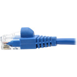 Tripp Lite N261-S01-BL Cat6a 10G Snagless Molded Slim UTP Ethernet Cable (RJ45 M/M) Blue 1 ft. (0.31 m)