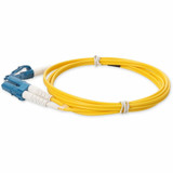 AddOn ADD-LC-LC-10M9SMFP 10m LC (Male) to LC (Male) Straight Yellow OS2 Duplex Plenum Fiber Patch Cable