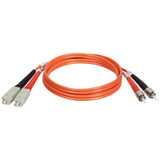 Tripp Lite N304-05M 5M Duplex Multimode 62.5/125 Fiber Optic Patch Cable SC/ST 16' 16ft 5 Meter