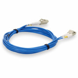 AddOn ADD-LC-LC-5M5OM4-BE 5m LC (Male) to LC (Male) Blue OM4 Duplex Fiber OFNR (Riser-Rated) Patch Cable