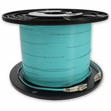 AddOn ADD-LC-LC-105M5OM3 105m LC (Male) to LC (Male) Aqua OM3 Duplex Fiber OFNR (Riser-Rated) Patch Cable