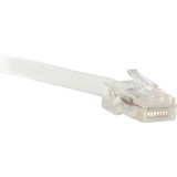 ENET C5E-WH-NB-4-ENC Cat5e White 4 Foot Non-Booted (No Boot) (UTP) High-Quality Network Patch Cable RJ45 to RJ45 - 4Ft