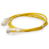 AddOn ADD-4FSLCAT6-YW Cat.6 UTP Patch Network Cable