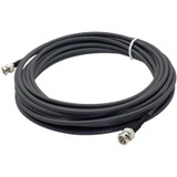 AddOn ADD-734D3-BNC-2MPVC 6.6ft BNC (Male) to BNC (Male) Black Coaxial Simplex PVC Copper Patch Cable