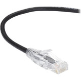 Black Box C6PC28-BK-03 Slim-Net Cat.6 UTP Patch Network Cable