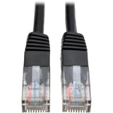 Tripp Lite N002-015-BK Cat5e 350 MHz Molded (UTP) Ethernet Cable (RJ45 M/M) PoE Black 15 ft. (4.57 m)