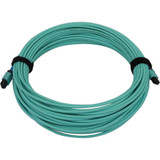 Tripp Lite N846B-20M-24-P 40/100/400G Multimode 50/125 OM3 Fiber Optic Cable (24F MTP/MPO-PC F/F) LSZH Aqua 20 m (65.6 ft.)