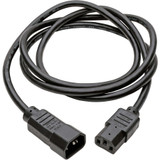 Tripp Lite PDU Power Cord C13 to C14 13A 250V 16 AWG 5 ft. (1.52 m) Black