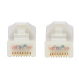 Tripp Lite N261AB-007-WH Safe-IT Cat6a 10G Snagless Antibacterial UTP Ethernet Cable (RJ45 M/M) PoE White 7 ft. (2.13 m)