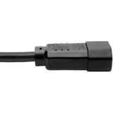 Tripp Lite Power Cord C14 to C15 Heavy-Duty 15A 250V 14 AWG 10 ft. (3.05 m) Black