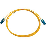 Tripp Lite N383S-02M 400G Singlemode 9/125 OS2 Fiber Optic Cable (Duplex SN-UPC M/M) LSZH Yellow 2 m (6.6 ft.)