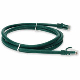 AddOn ADD-9FCAT6A-GN 9ft RJ-45 (Male) to RJ-45 (Male) Green Snagless Cat6A UTP PVC Copper Patch Cable