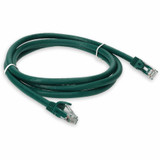 AddOn ADD-9FCAT6A-GN 9ft RJ-45 (Male) to RJ-45 (Male) Green Snagless Cat6A UTP PVC Copper Patch Cable