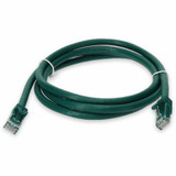 AddOn ADD-9FCAT6A-GN 9ft RJ-45 (Male) to RJ-45 (Male) Green Snagless Cat6A UTP PVC Copper Patch Cable