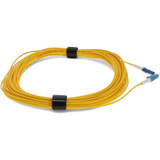 AddOn ADD-LC-LC-20MS9SMF 20m LC (Male) to LC (Male) Yellow OS2 Simplex Fiber OFNR (Riser-Rated) Patch Cable