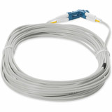 AddOn ADD-LC-LC-1-5M9SMF-GY 1.5m LC (Male) to LC (Male) Gray OS2 Duplex Fiber OFNR (Riser-Rated) Patch Cable