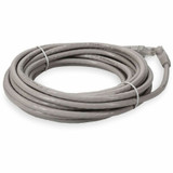 AddOn ADD-13FCAT6A-GY 13ft RJ-45 (Male) to RJ-45 (Male) Snagless Gray Cat6A UTP PVC Copper Patch Cable