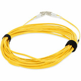 AddOn ADD-LC-LC-2M5OM4P-YW 2m LC (Male) to LC (Male) Yellow OM4 Duplex Plenum-Rated Fiber Patch Cable