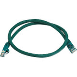 Monoprice 3421 Cat6 24AWG UTP Ethernet Network Patch Cable, 2ft Green