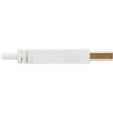 Tripp Lite U030AB-006-WH Safe-IT USB-A to USB Mini-B Antibacterial Cable (M/M), USB 2.0, White, 6 ft.