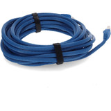 AddOn ADD-32FCAT6A-BE 32ft RJ-45 (Male) to RJ-45 (Male) Blue Cat6A UTP PVC Copper Patch Cable