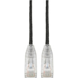 Tripp Lite N201-S05-BK Cat6 UTP Patch Cable (RJ45) - M/M, Gigabit, Snagless, Molded, Slim, Black, 5 ft.