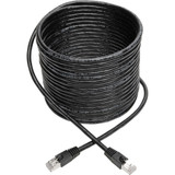 Tripp Lite N262-030-BK Cat6a 10G Snagless Shielded STP Ethernet Cable (RJ45 M/M) PoE Black 30 ft. (9.14 m)