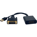 QVS DVIDP-MF DVI to DisplayPort Active Video Converter