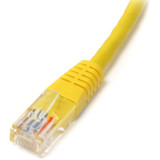 StarTech M45PATCH2YL 2 ft Yellow Molded Cat5e UTP Patch Cable