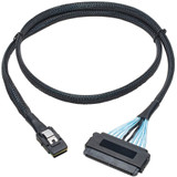 Tripp Lite S510-003 Internal SAS Cable mini-SAS (SFF-8087) to 4-in-1 32pin (SFF-8484) 3-ft (0.91 m)